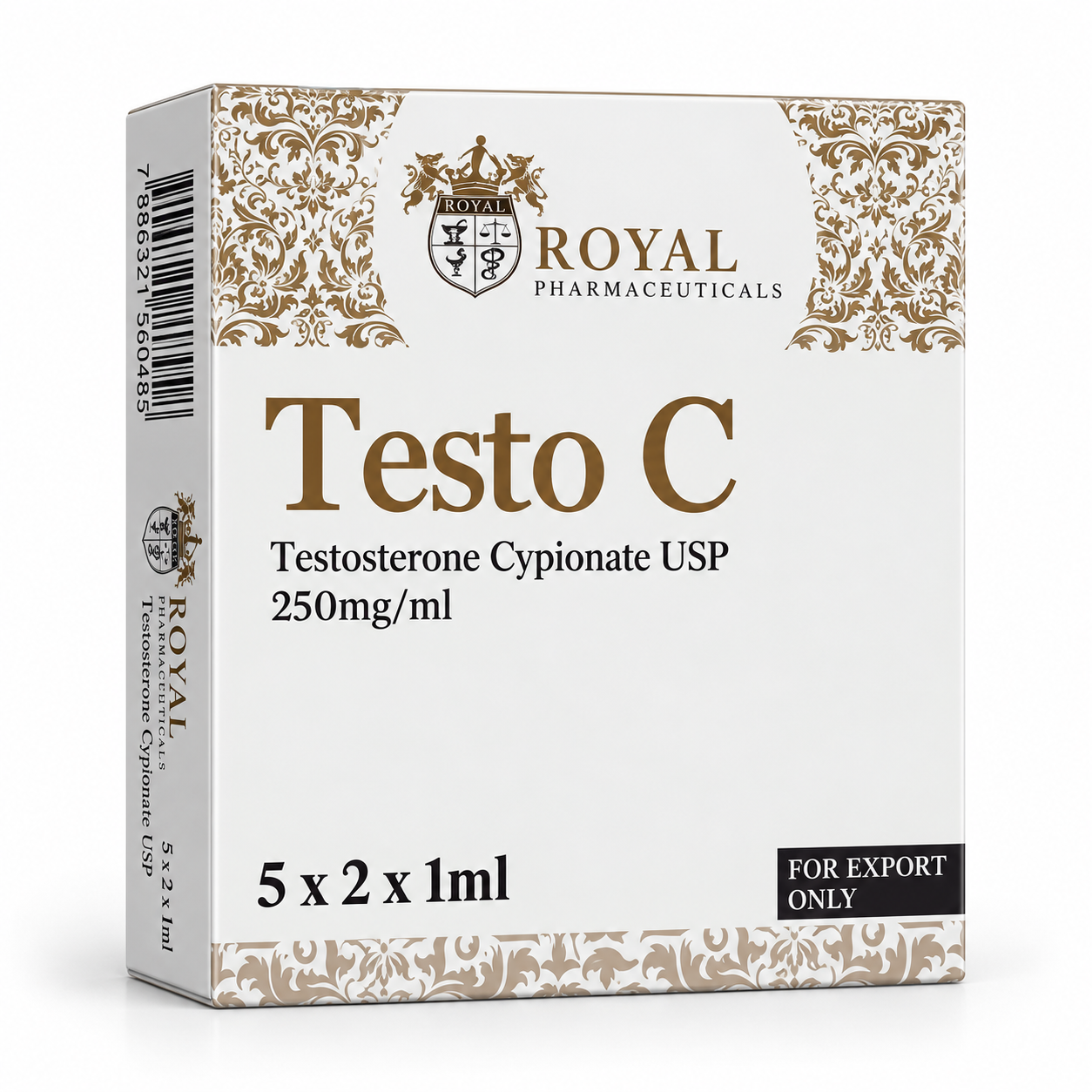 Cipionato de testo (Testo C) 250mg/ml - 10ml ampolas