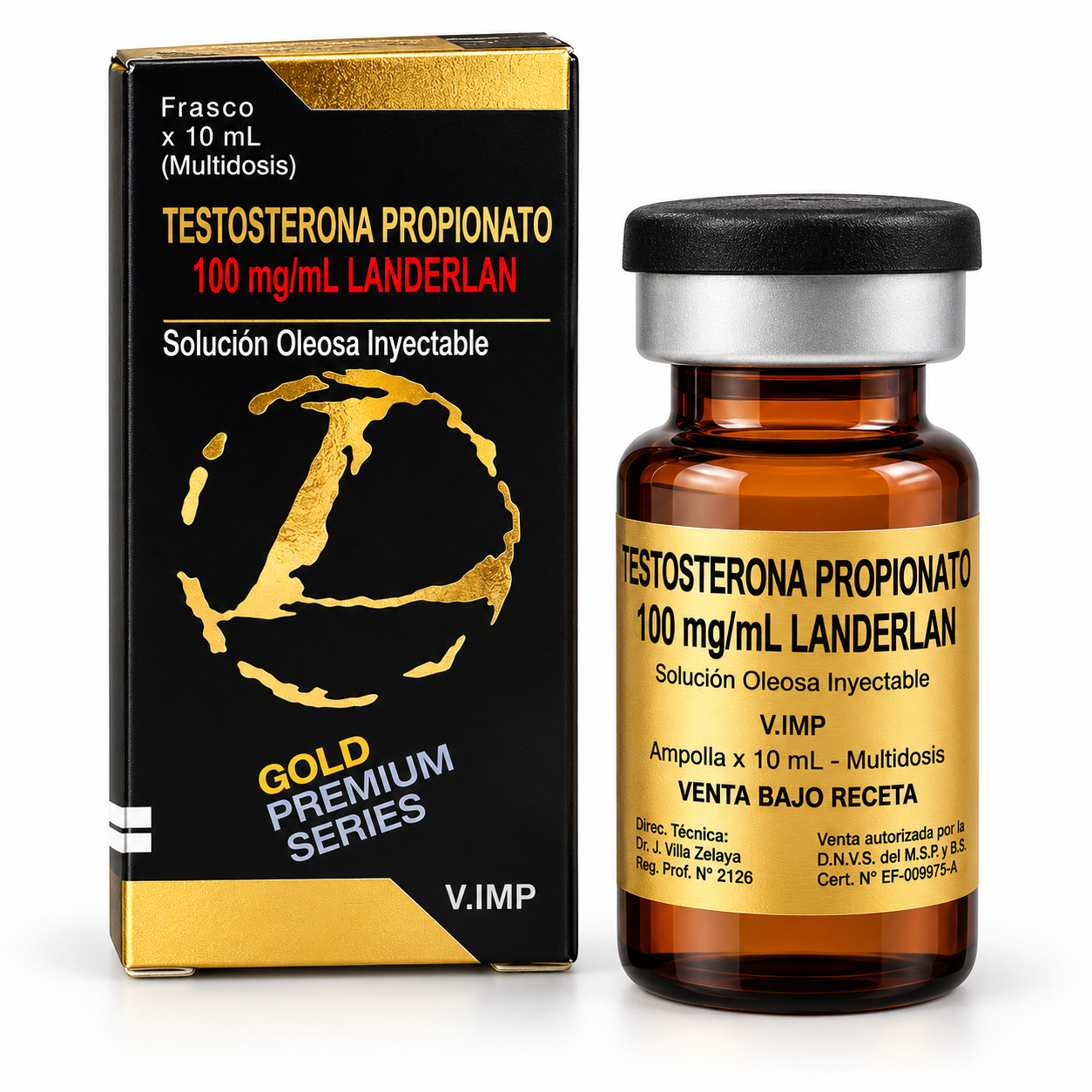 Proprionato de testo 100mg/ml - 10ml