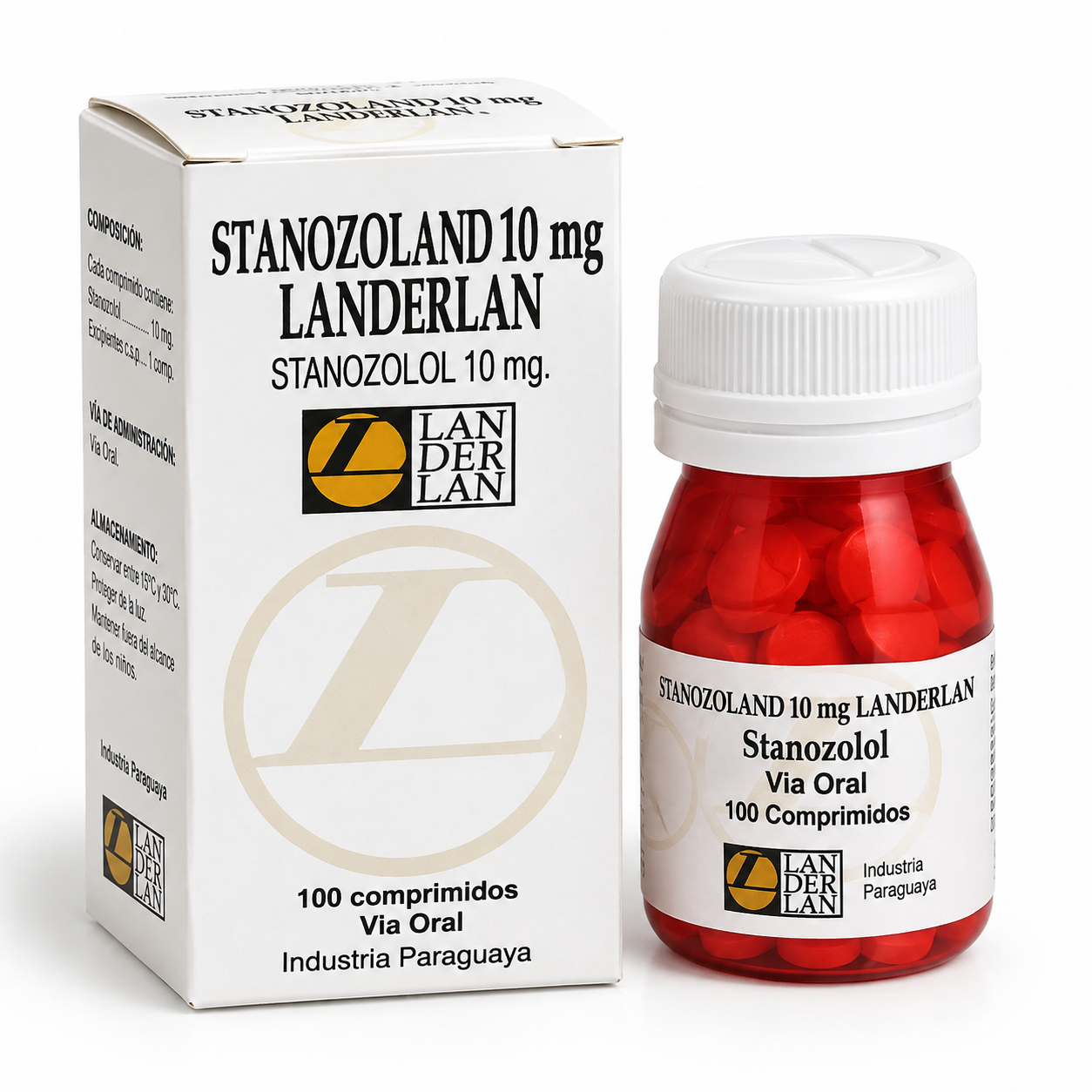 Stanozolol 10mg - 100 comprimidos