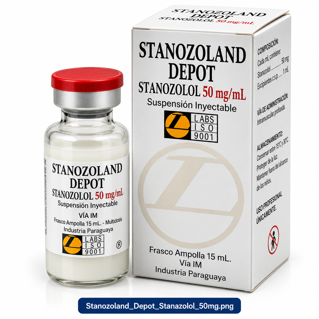 Stanozolol 50mg/ml - 15ml