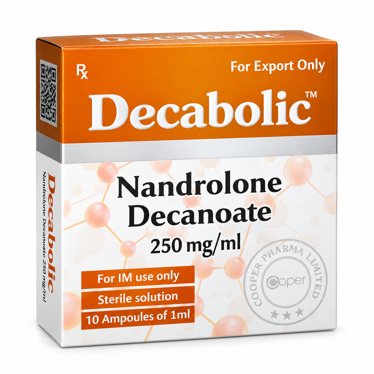 Deca nandrolona (Decabolic) 250mg/ml - 10ml